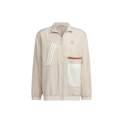 Neo Color Block Windbreaker Jacket Men Jackets Brown IK5079