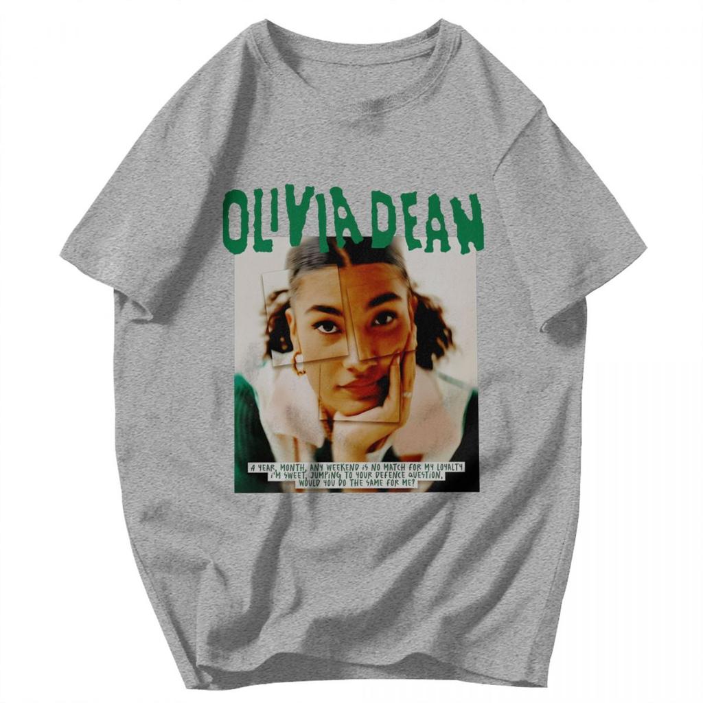 Men T Shirt Olivia Dean Awesome Summer Y2K Graphic Tees Unisex Clothing T Shirts