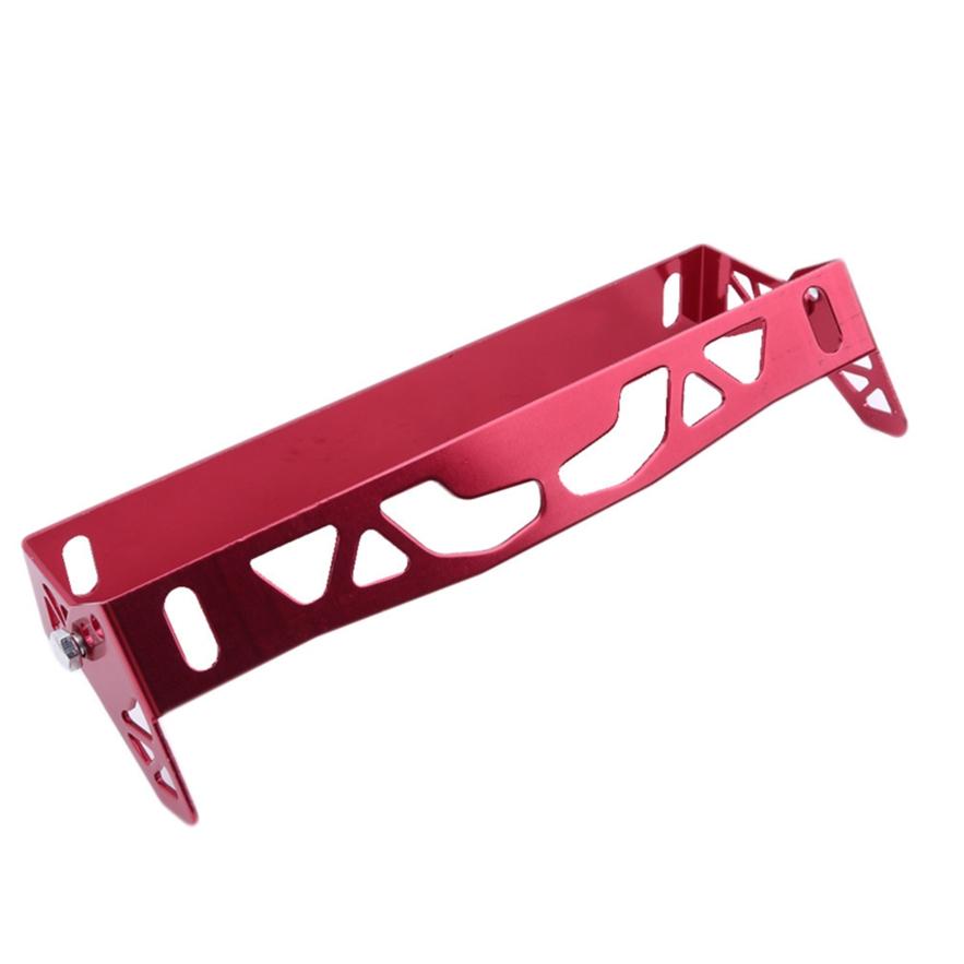 Universal Aluminum Adjustable Rotating Number Flat Car Frame License Plate Holder 1PC Solid Color High Quality Motorcycle Supplies