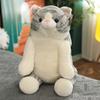 25/42/50cm Simulation Cat Plush Pillows Soft Stuffed Animals Cushion Sofa Decor Cartoon Plush Toys for Children Kids Gift