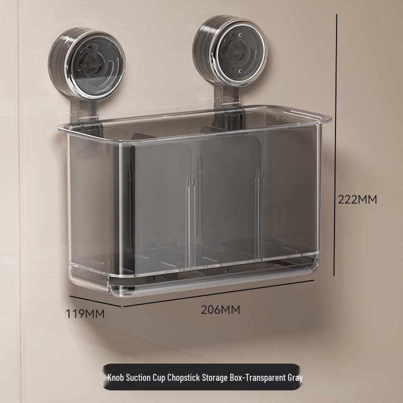 

LISM Drill-Free Suction Cup Chopstick Holder