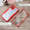 Coque de protection intégrale - PROSHOP - pour iPhone 13 Pro Max - TPU Rouge - 360 degrés - Semi-rigide