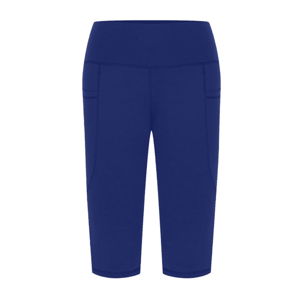 Women's High Waist Yoga Biker Workout Pockets Shorts Running Athletic Leggings