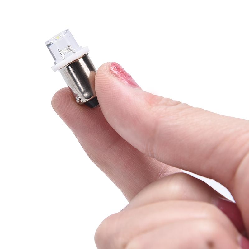 5 sztuk BA9S żarówka wskaźnika LED żarówka tablicy rejestracyjnej żarówka instrumentu lampa detektora