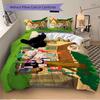3Pcs Cowboys Cowgirls Gather Bedding Set Soft Fabric Duvet Cover Pillowcases Home Xmas Halloween Gift 1 Duvet Cover 2 Pillowcase S1330