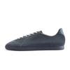 PANE Rindsleder Abriebfest Leicht Atmungsaktiv Niedrig geschnitten Bundeswehr Sneaker Unisex Dunkelgrau PN15368DGY20B
