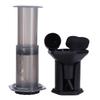 Coffee Press Portable Coffee Maker Household Press Drip Coffee Machine with 400Pcs Filter PaperBlack