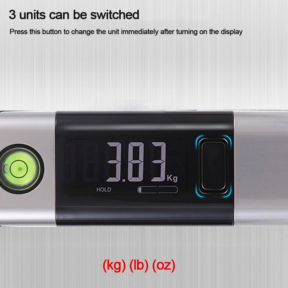 Bandband Reisewaage Handgepäckwaage Koffer Reisewaage LCD Digitalanzeige Waagschale