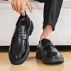 Non-slip Casual Man Business Affairs Comfortable Platform Oxford Shoes Lace-Up Men Walking Footwear Leisure Walk Driving Shoes