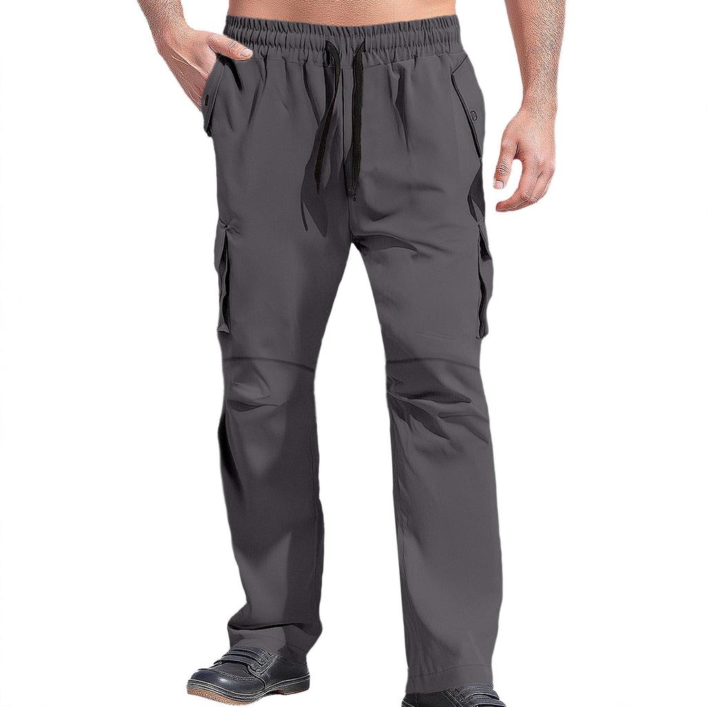 Tactical Pants for Men Lightweight Multi Pockets Army Cargo Work Pants Men's Outdoor Treking Hiking Pants Casual Loose-Fitting Trousers