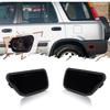 2x Red lens Red LED Rear Bumper Fender Side Marker Lights For 1997-2001 Honda CR-V