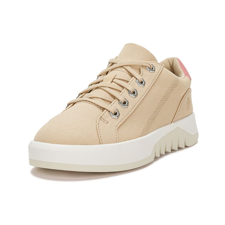 Timberland Non-Slip Durable Low-Top Canvas Shoes Women sneaker Brown A5P4WW