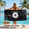 Custom Text Beach Towel, Soft Absorbent Swimming Multi-use TowelGermany National Football Team