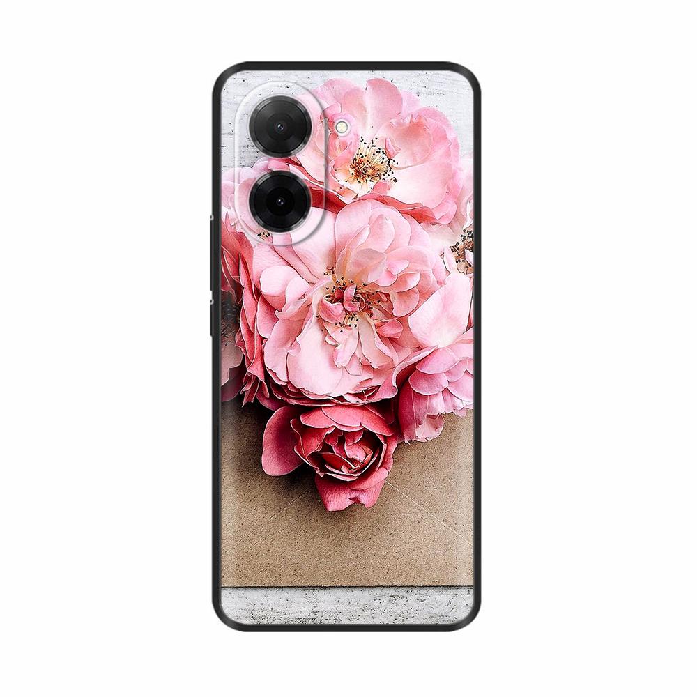 For Poco C71 Case Xiaomi Poco C71 Cover Fundas Coque Soft Black Silicone Camera Protector Phone Bumper Shell Poco C71 Casing