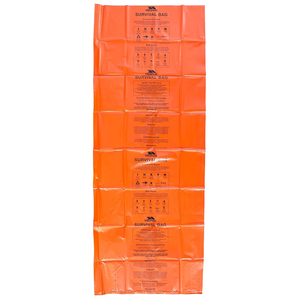 Trespass Radiator High Visibility Bivi Survival Bag