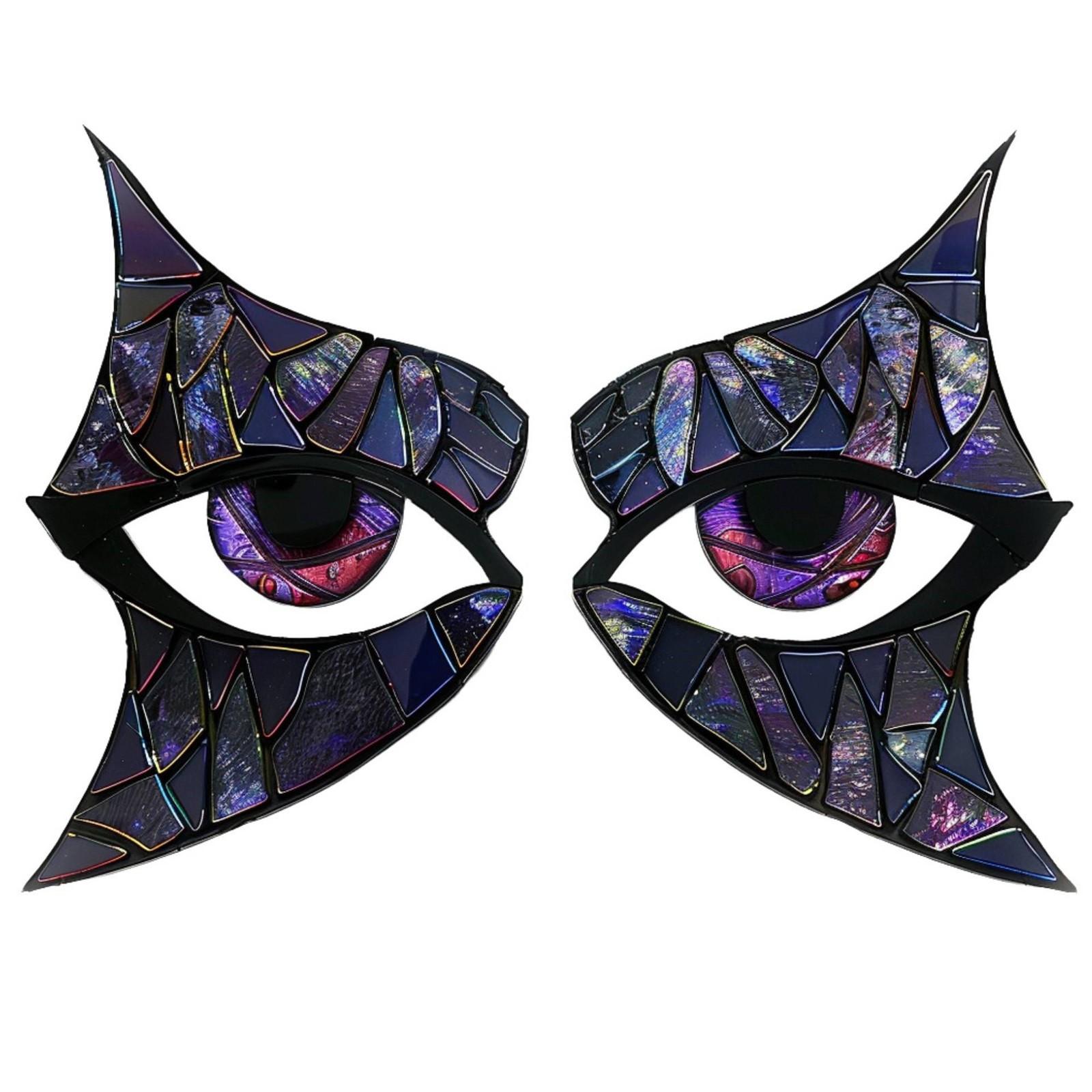 

Украшения на Хэллоуин, ночные наклейки, ужасные глаза, флуоресцентные наклейки-эмодзи, декорации для сцен, наклейки на стены, окна One Size