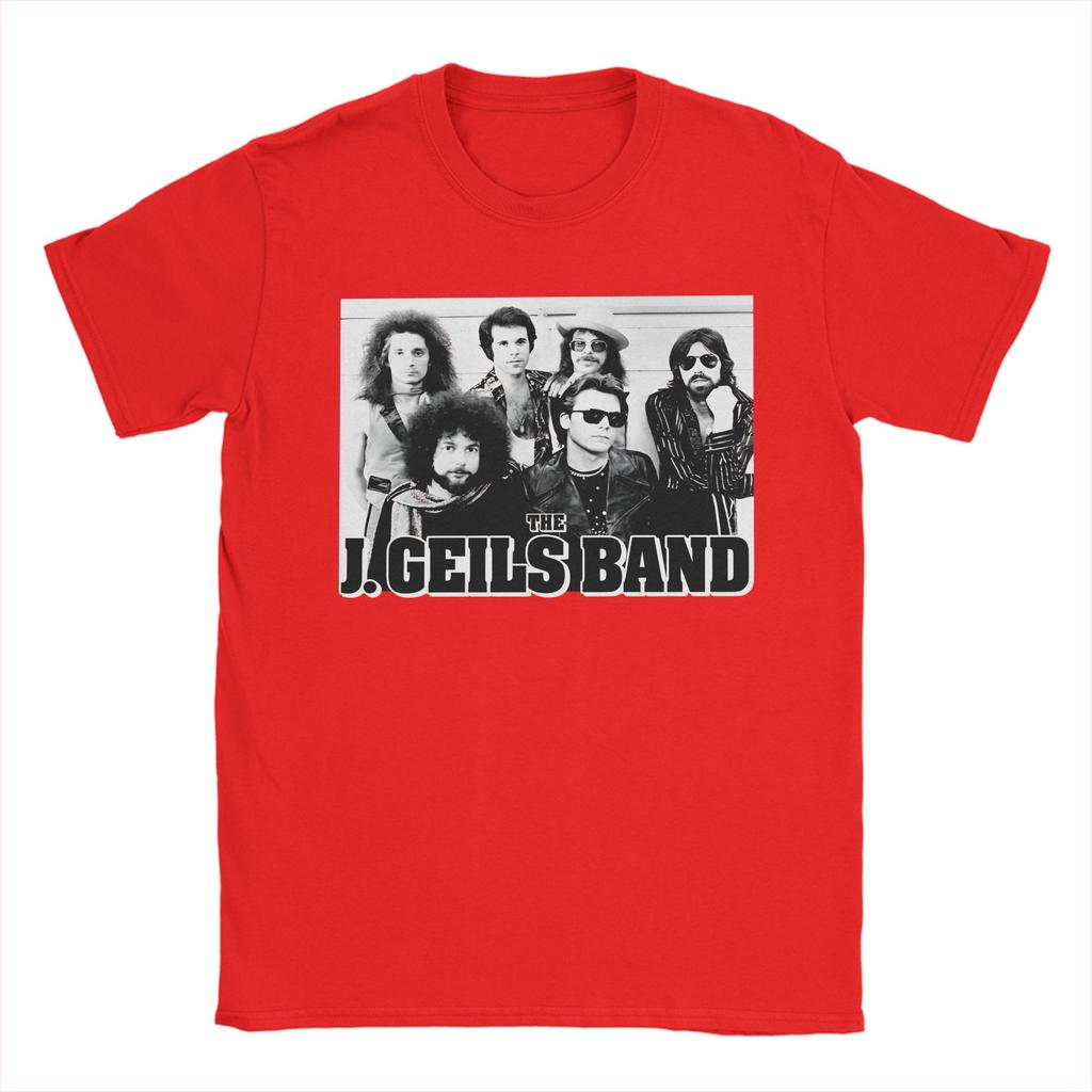 Herren Damen The J Geils Band T-Shirt Baumwolle Grafikdruck T-Shirts Kleidung Outfits