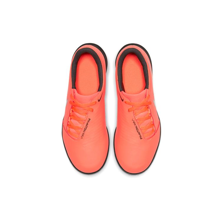 Nike Phantom Venom Slip Resistant Low top Kids' Soccer Shoes Orange White Black Kids' AO0400-810