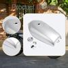 Gas Fuel Tank Lightweight Compact Iron for CG125 Replace Parts Supplies Silver