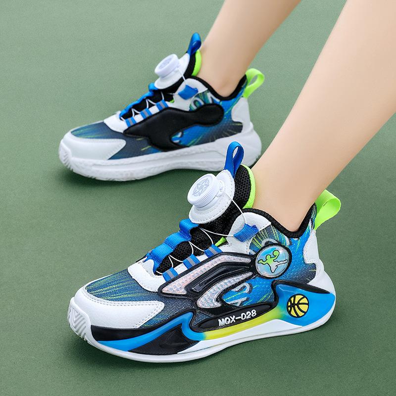 Neue 31-40 Jungen rutschfeste Laufschuhe verschleißfest neue Schuhe Mesh 2025 atmungsaktive Basketballschuhe