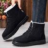 Snow Boots Cold and Warm Cotton Shoes Fleece and Thickened Cotton Boots High-top Boots Women's Boots