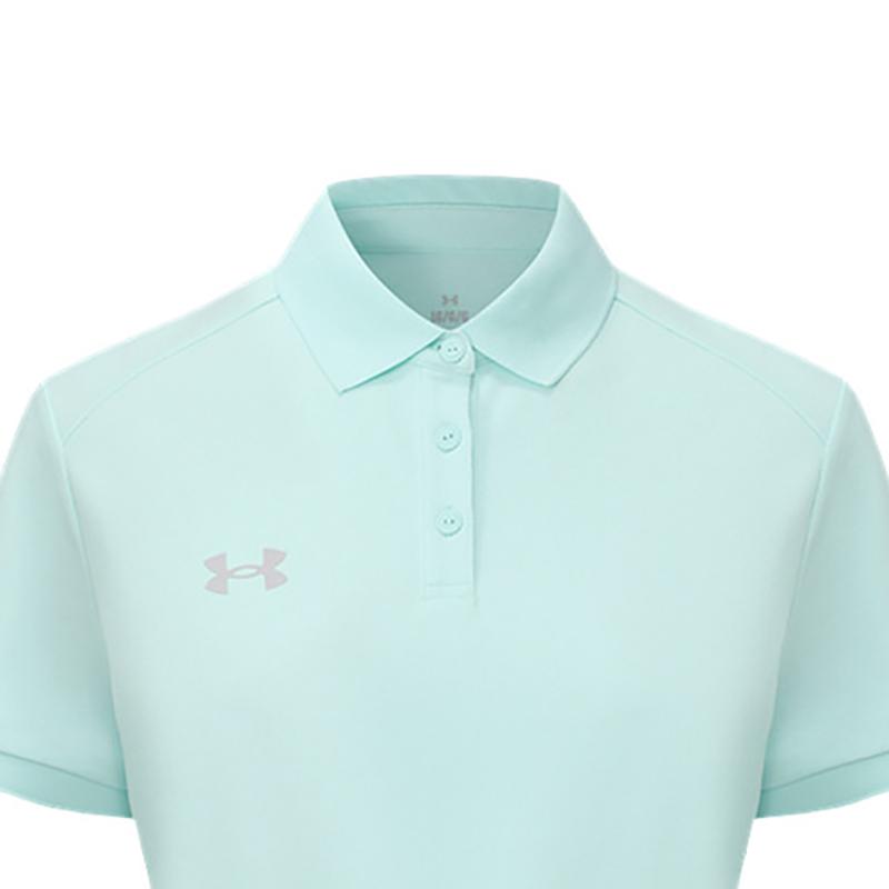 Under Armour Polo Style Fashion Sports Casual Breathable Versatile Short Sleeve T-Shirt Unisex Tops 26500511-703