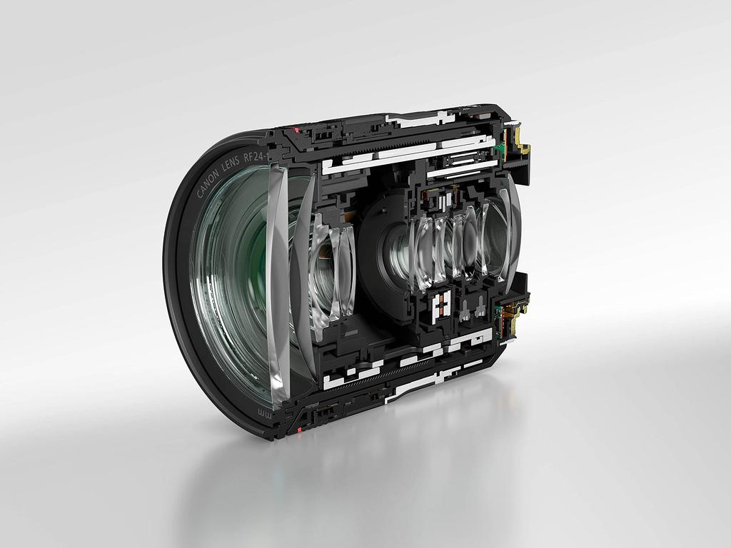 Canon RF IS USM Black 2963C002 24-105mm f/4L Lens, -