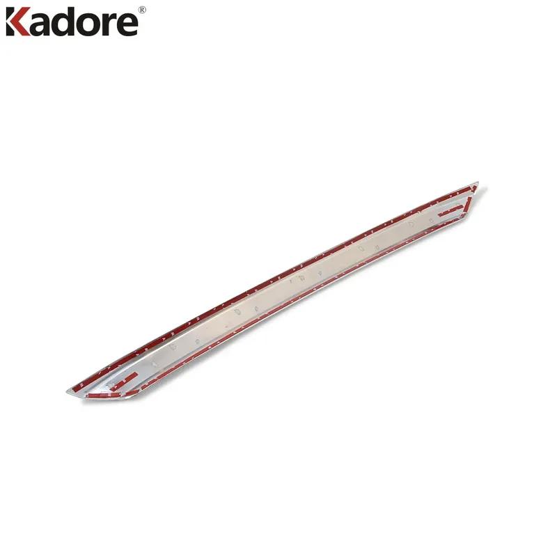 For Toyota Alphard Vellfire 2016 2017 2018 Chrome Front Bottom Bumper Cover Trim Lower Grille Lip Molding Strip Car Accessories