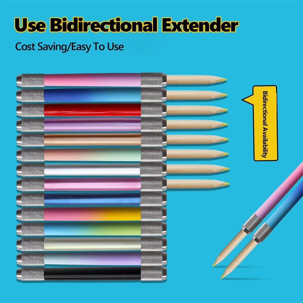 Metal Pencil Extender Adjustable Pencil Lengthper Pencil Extension Holder  Students/Artist