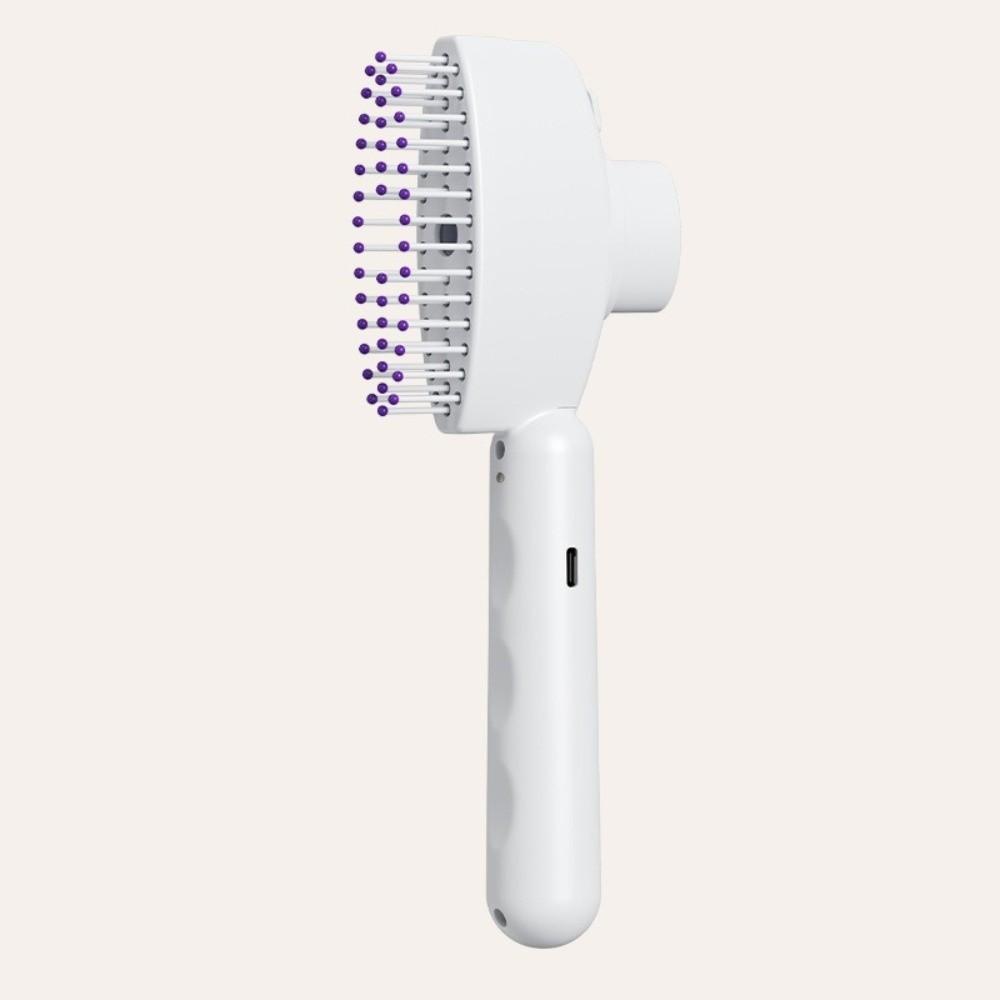 3.7V 500 mAh Rechargeable Spray Hair Comb Lithium Battery Hair Care Brush Scalp Massager  Daily Use