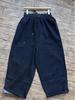 Xiao Wang's Spring Elastic Drawstring High Waist Loose Plus Size Retro Harem Jeans