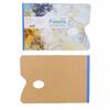 25 Sheets Disposable Palette Professional Gouache Oil Painting Palette Pad White Paper