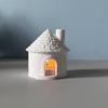 House Shape Silicone Tealight Stand Mould For Epoxy Resin Candle Tealight Holder Decoration Multipurpose Silicone Molds