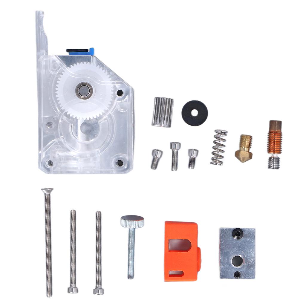 Extruder Kit Upgrade Replacement Tools Aluminum Alloy with V6 Hotend for Ender 3 3D Printer