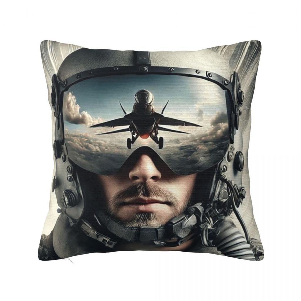 Modern Tom Cruise Movie Top Gun Maverick Pillowcase Cushion Comfort Throw Pillow Sofa Cushions Used for Home Bedroom Living Room