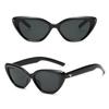 New Fashion Summer Retro Cat-Eye Sunglasses UV400 Shades Small Triangle Glasses Simple High-Quality Street Style Sun Glasses