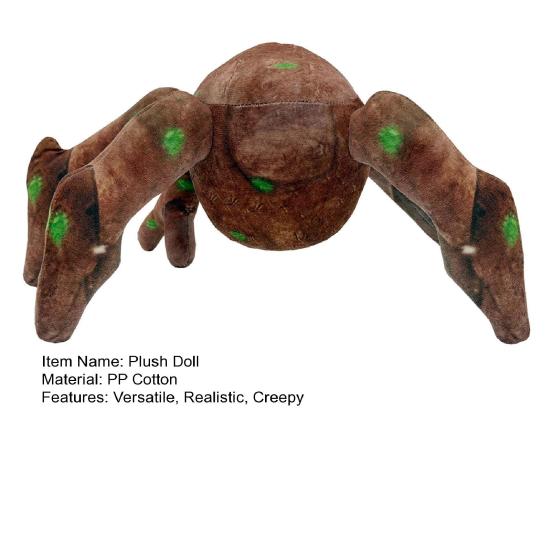 Stone Spider Plush Toy, Soft Cute Creepy Cuddle Stuffed Animal, Realistic Buddy for Fans, Unique Home