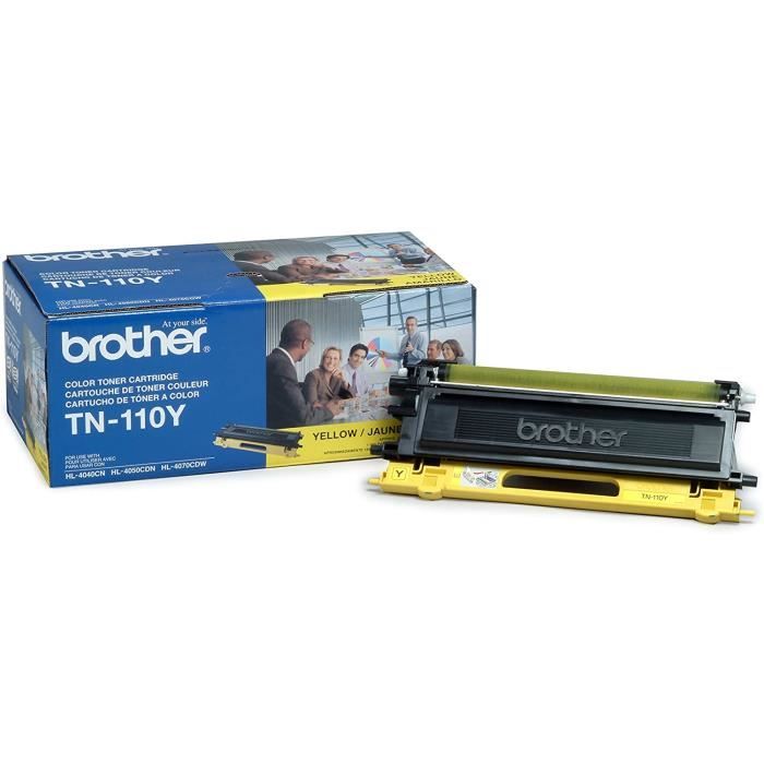 Cartouche De Toner Jaune Ultra Haute Capacité BROTHER TN-821XXLY Pour Impressions Laser EC - 12000 Pages
