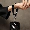 Cartoon Cat Wrist Strap Plush Car Keychain Ins Mobile Phone Lanyard  Bag Accessory