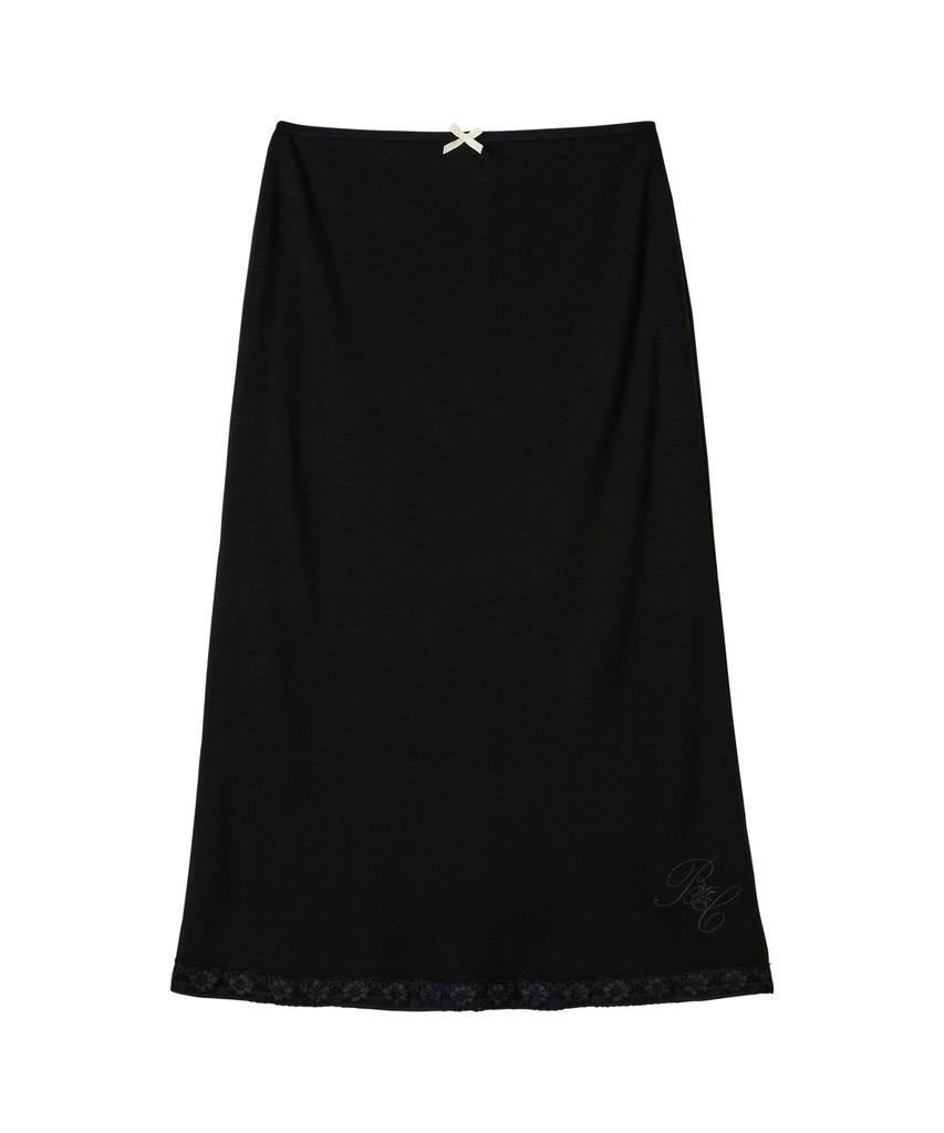 Biteoseljeu Giselle Jersey Long Skirt - Black
