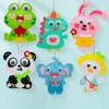 Cartoon Animal Diy Sewing Craft Kit Toy Animal Non-Woven Doll Non-Woven Handmade Set Gift
