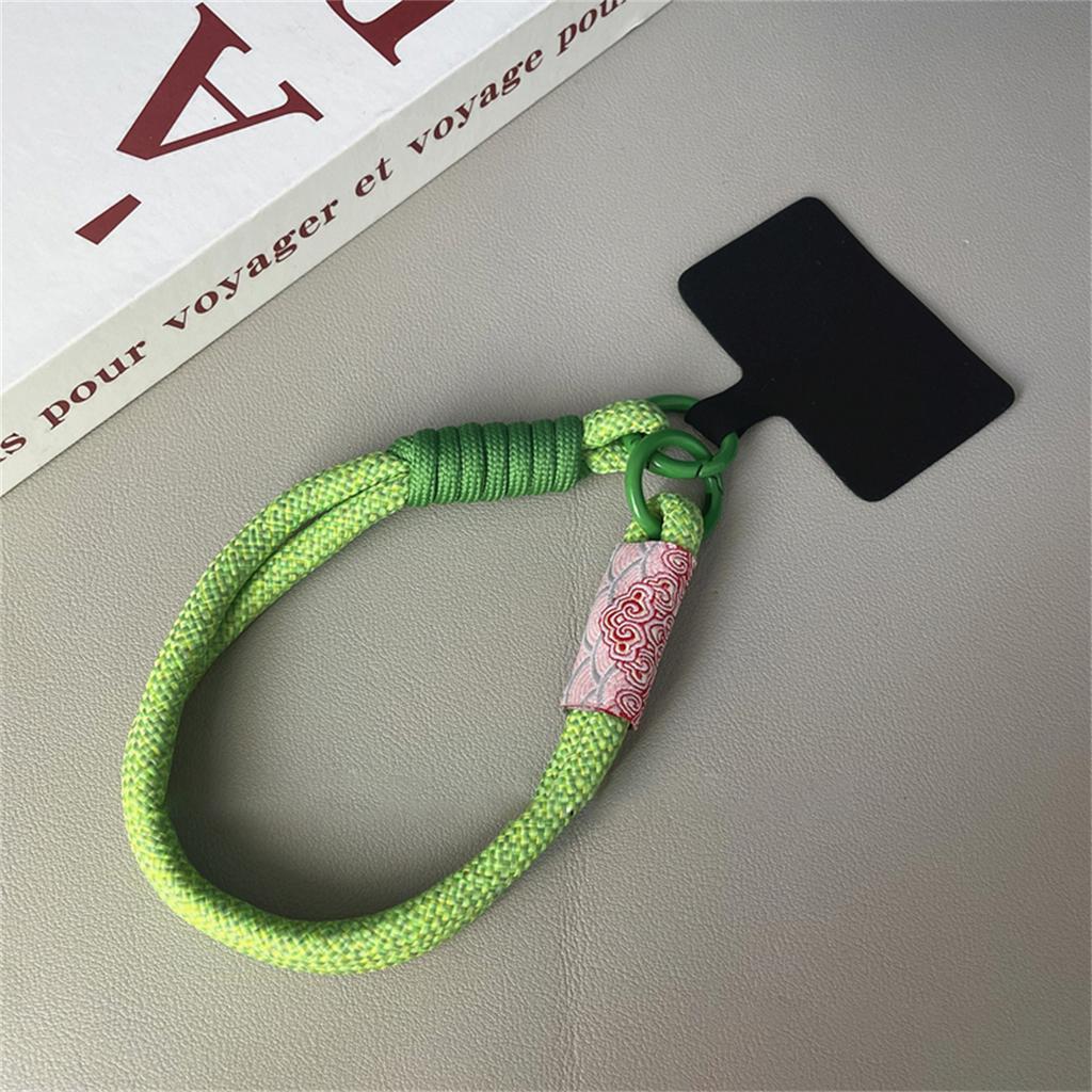 Retro Strap Can Be Carried Twist Rope Lanyard Hanging Decoration Phone Anti-loss Pendant Fashion Strong Wrist Short Straps Band