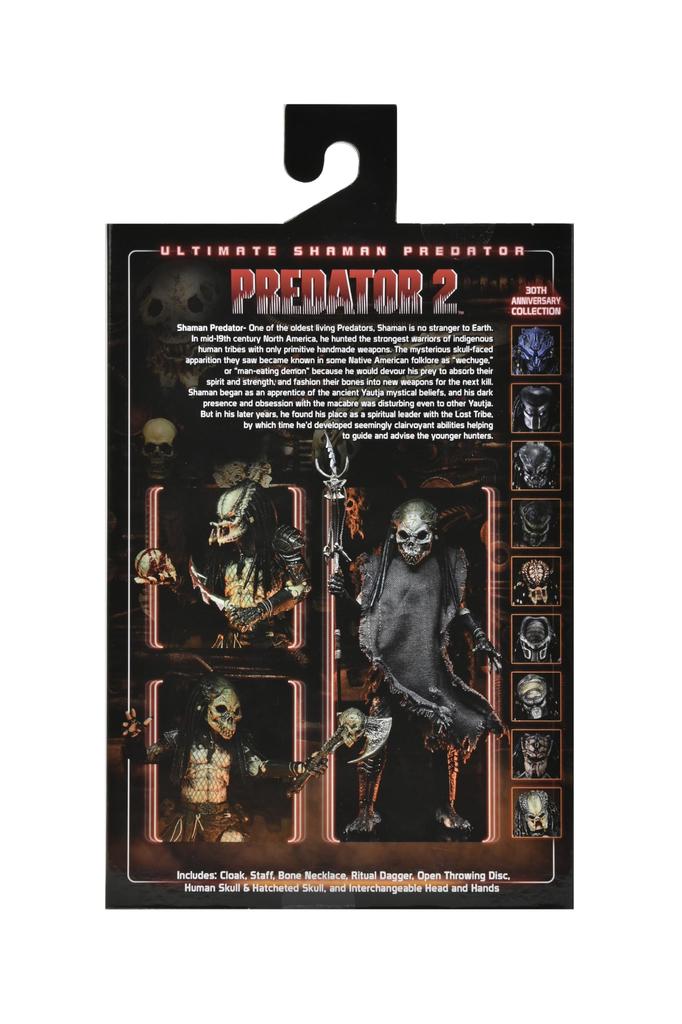 Official NECA Predator Shaman Ultimate 7-inch Action Figure.