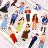 RetroStory Leisure Stickers: Scenery, Character & Creative Cartoon Journal Pack