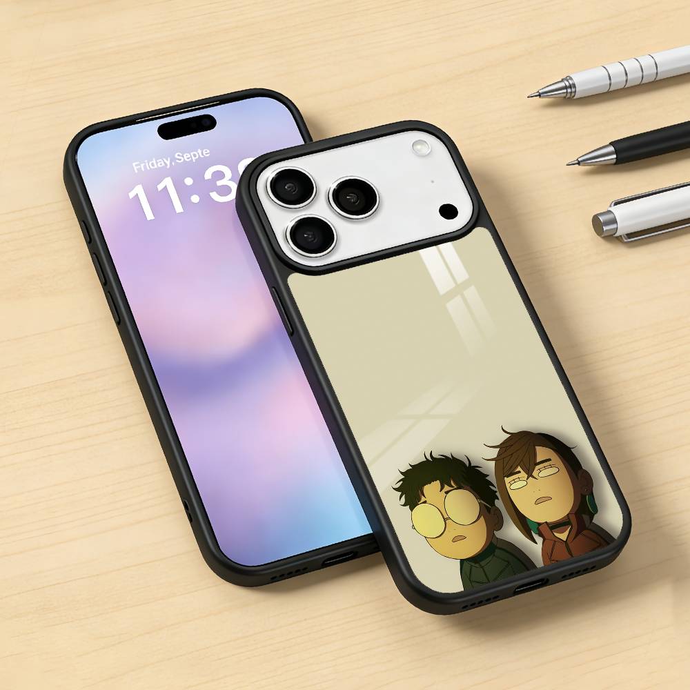 Hot Anime Dan Da Dan Phone Case Magnetic For iPhone17 16 15 14 13 12 Pro Max For Magsafe Wireless Charging Cover