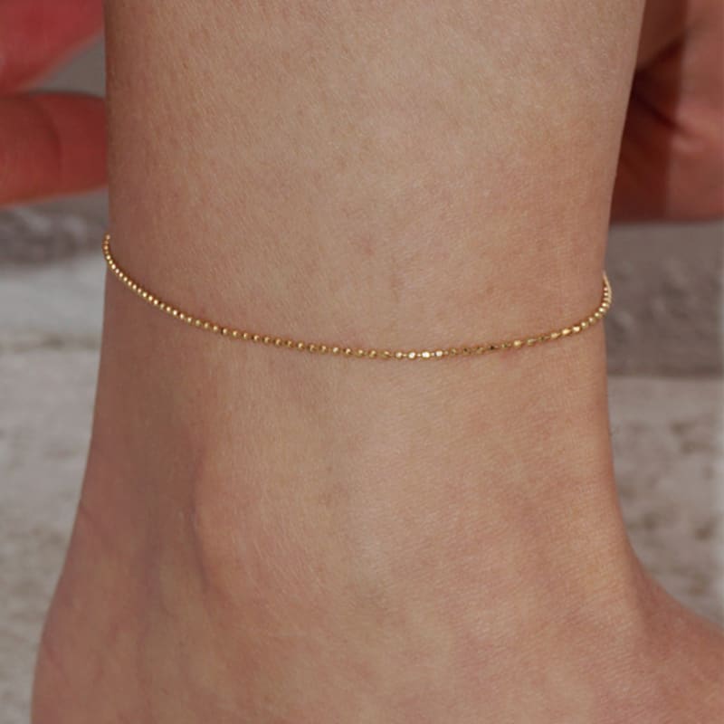 

anklet VERMEIL 24cm