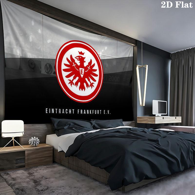 Eintracht Frankfurt Wall tapestry, aesthetic printed fabric blanket, suitable for bedroom, living room, and home decor.