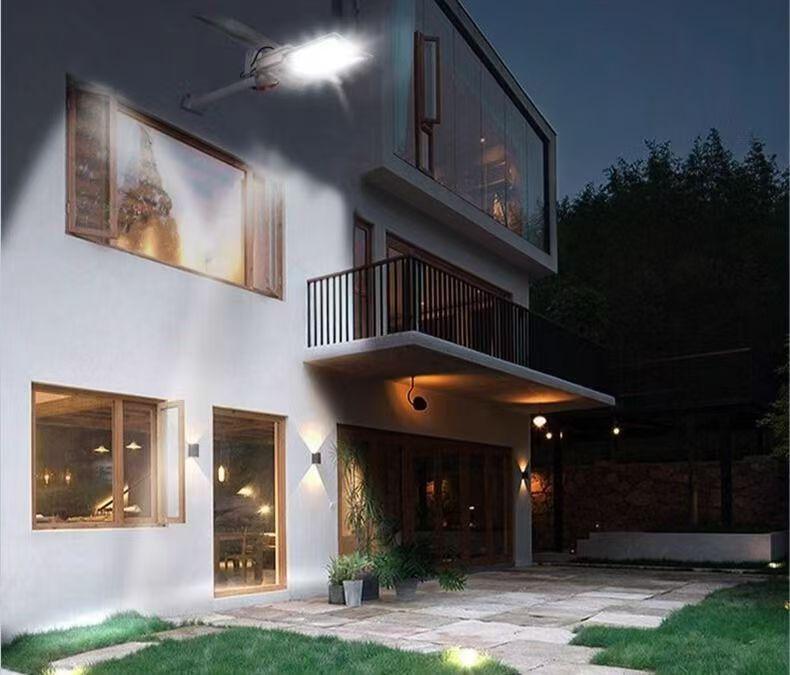 High Power Waterproof Outdoor Solar Street Lamp for Household and Rural Yards