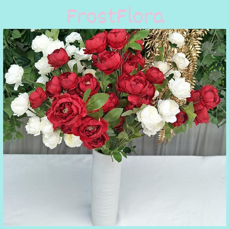 Artificial Peony Flowers Stems For Wedding Party Home Hotel Photography Props
