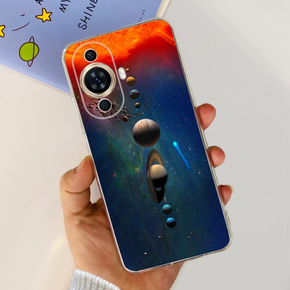 For Huawei Nova 11 Case 2023 Fashion Transparent Silicone Soft Phone Back Cover For Huawei Nova11 Ultra GOA-AL80 Nova 11Pro Capa